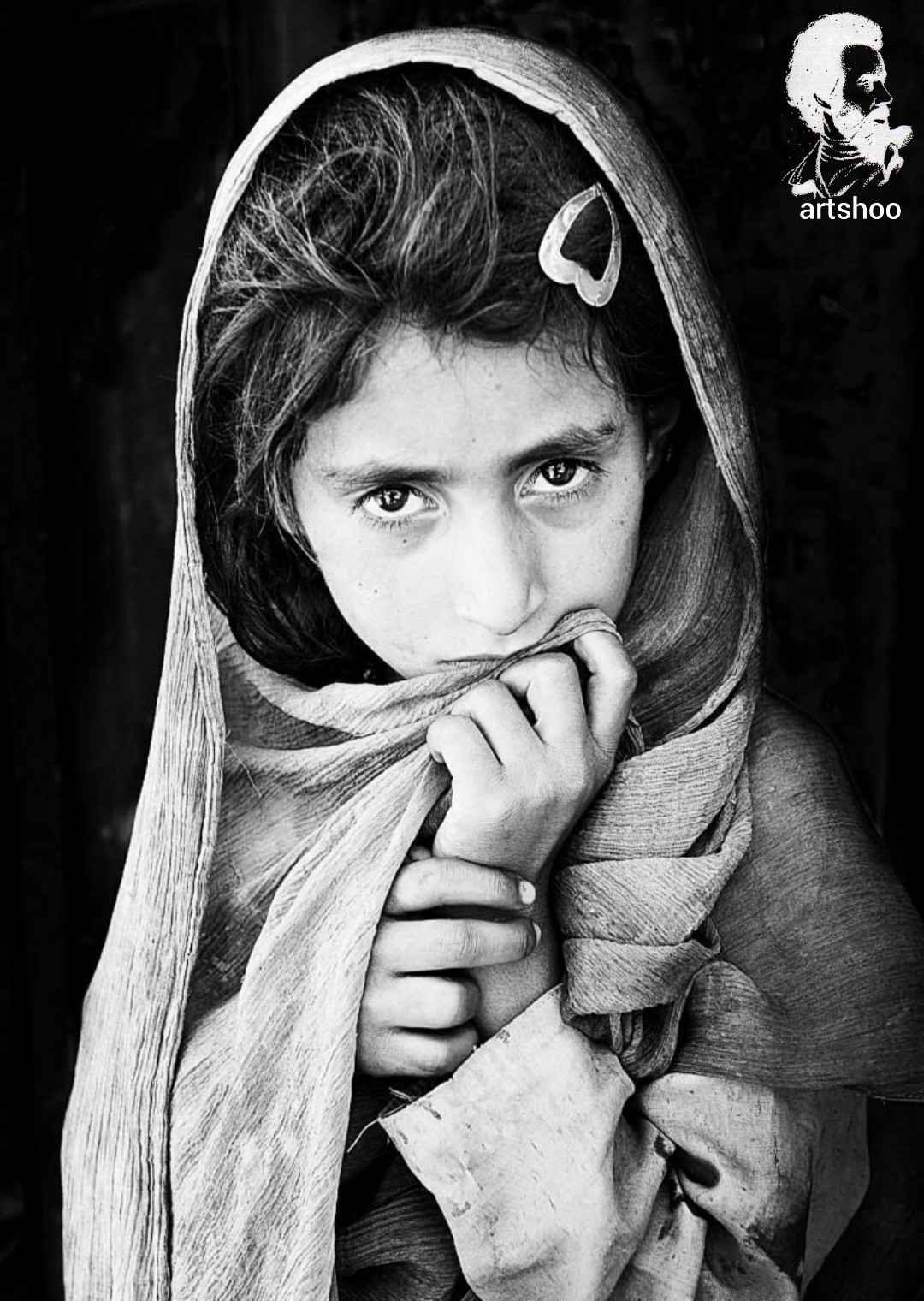 مدل کودک سیاه قلم